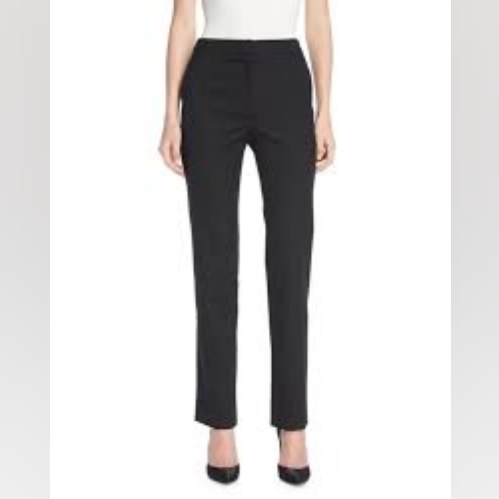 Sz 6 NWT $1290 Oscar de la Renta high waisted slim leg pants